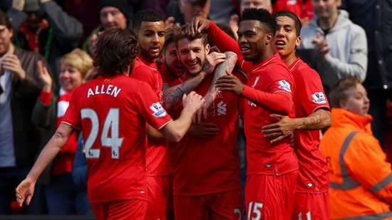 英超：利物浦4-0大胜埃弗顿